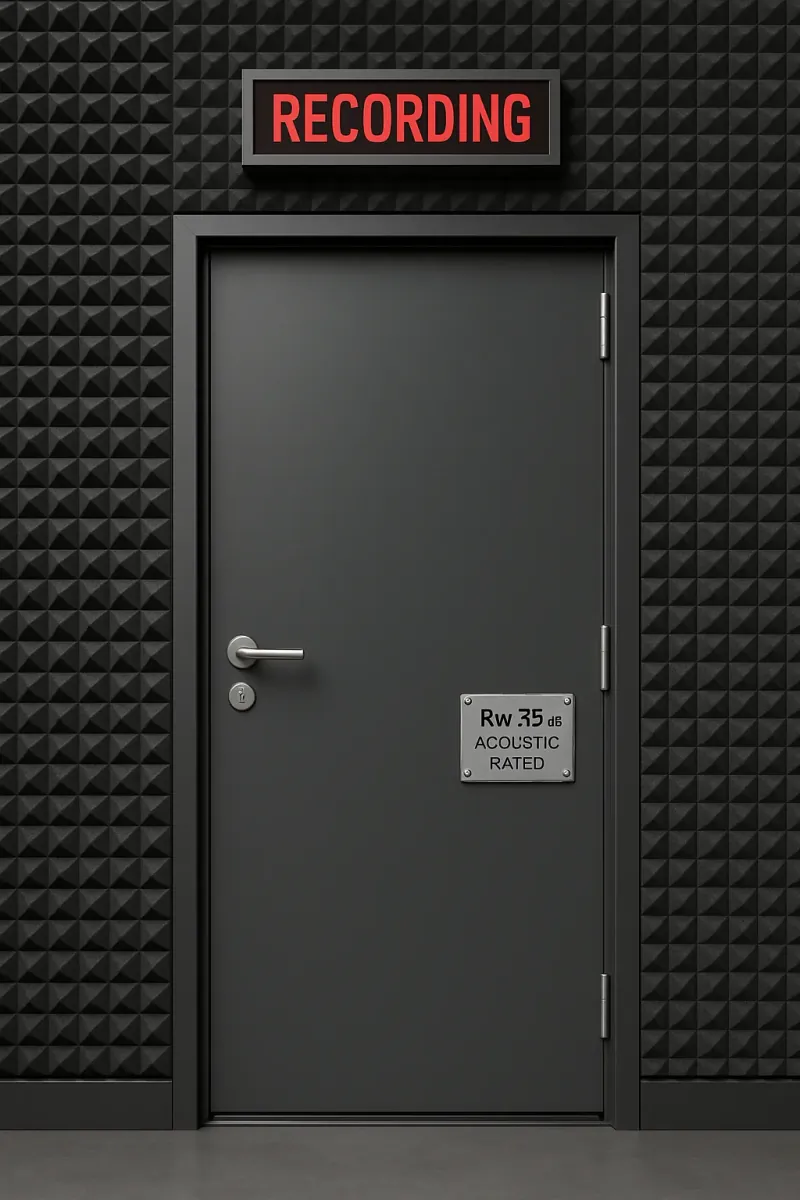 acoustic rated steel doors - professional steel doors available in Chester from UK manufacturers