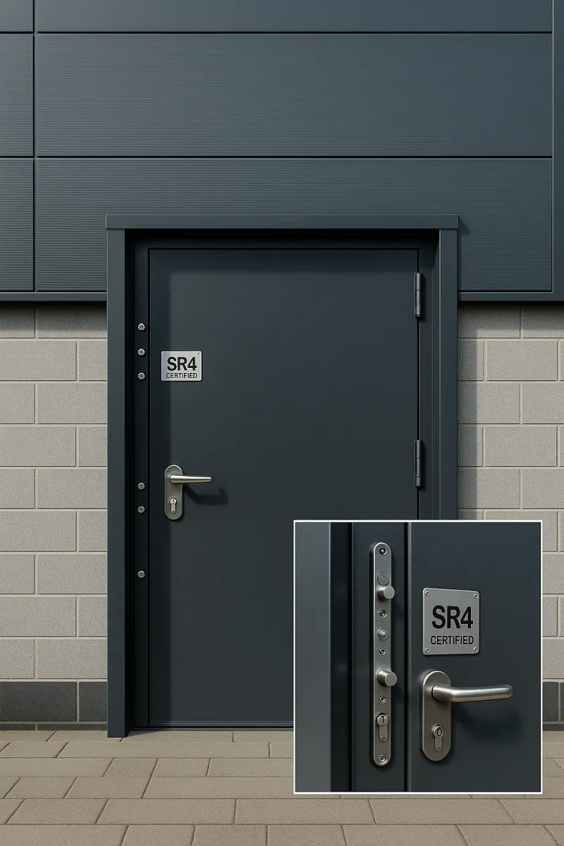 security rated steel doors - professional steel doors available in Chester from UK manufacturers